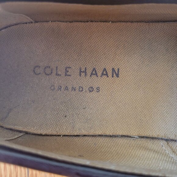 Cole Haan 8M Brown Leather Loafers Horsebit Dress‎ Shoes Preppy Academia Twee main image 7